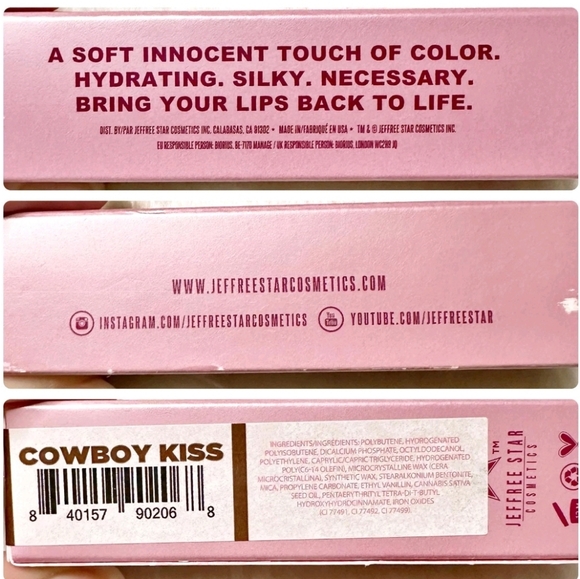 Jeffree Star Tinted Lip Balm in Cowboy Kiss - Picture 3 of 3